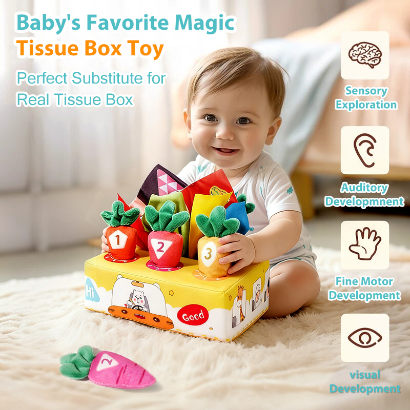 Baby Tissue Cartoon Soft Box T - огляд і ціна Baby Food Book