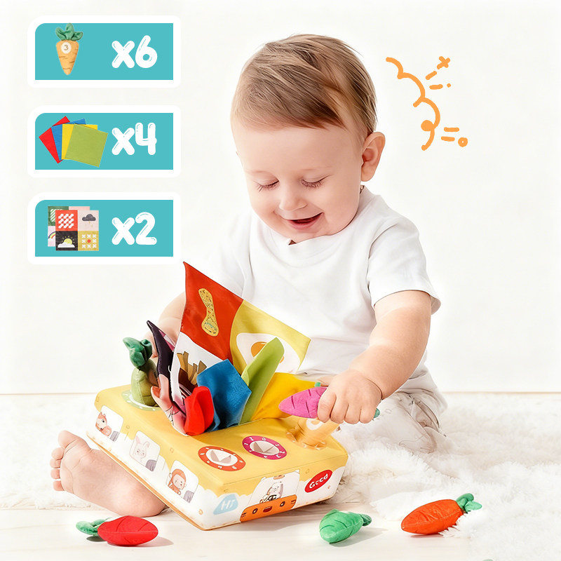Baby Tissue Cartoon Soft Box T - огляд і ціна Baby Food Book