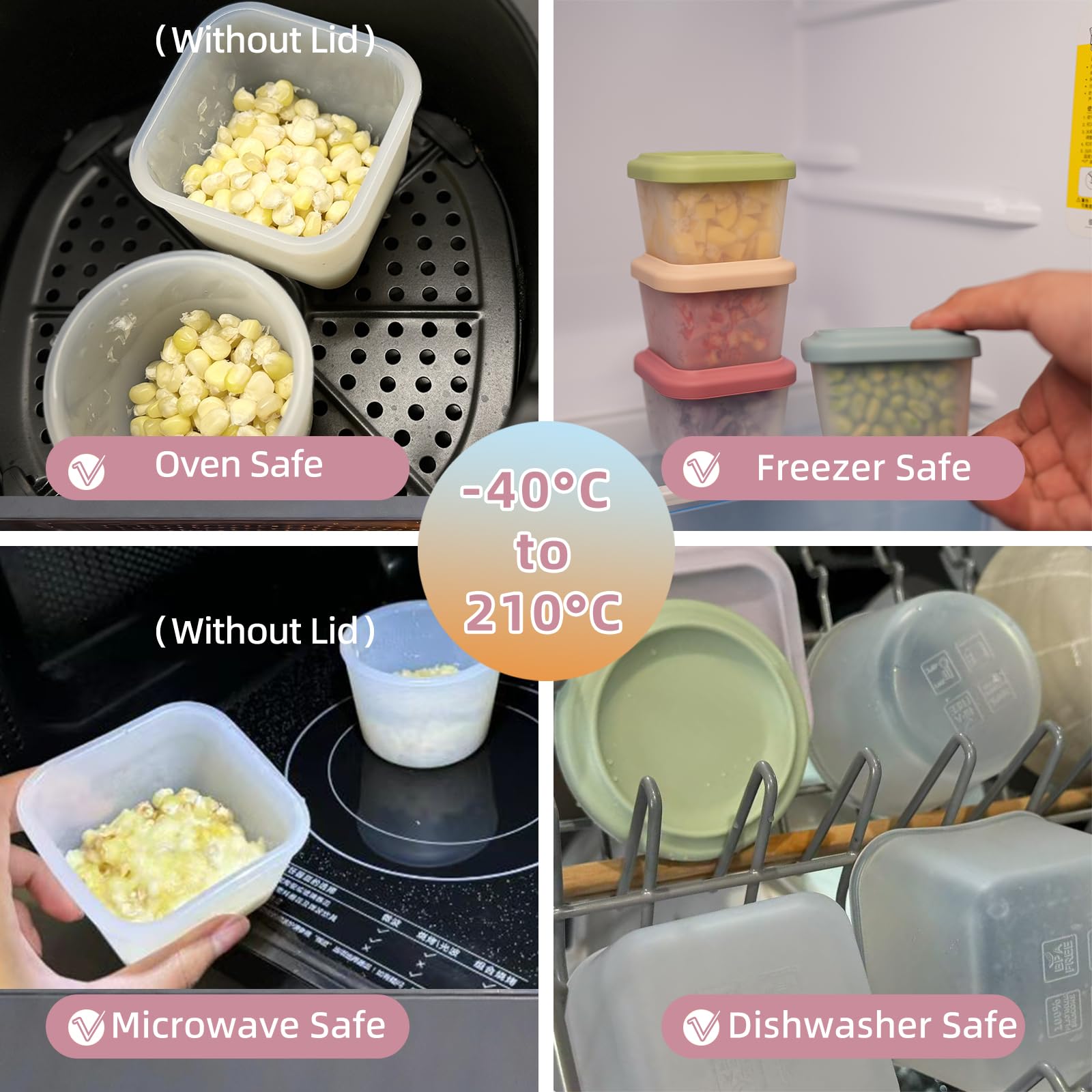 Food Grade Silicone Baby Food  - огляд і ціна Baby Food Grade