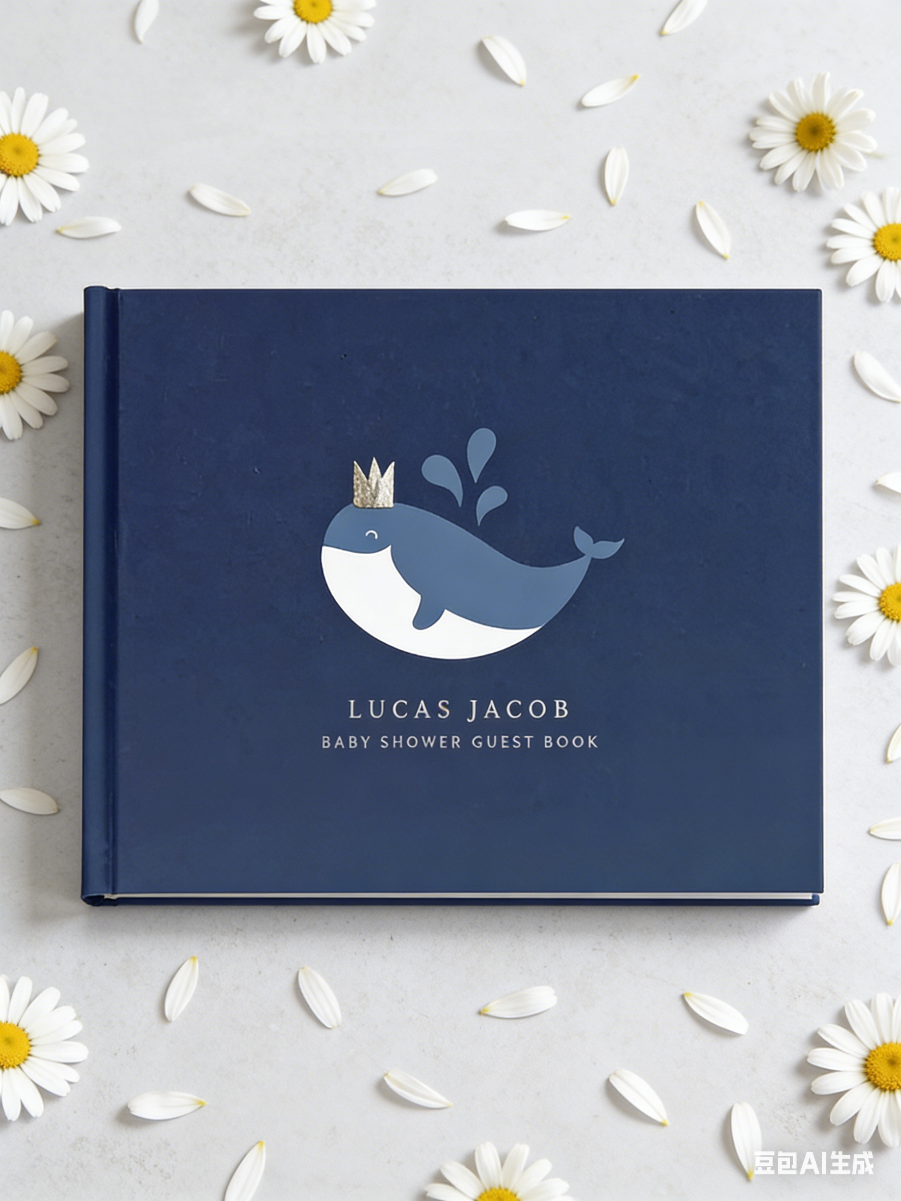 Navy Silver Baby Shower Guest  - огляд і ціна Baby Food Book