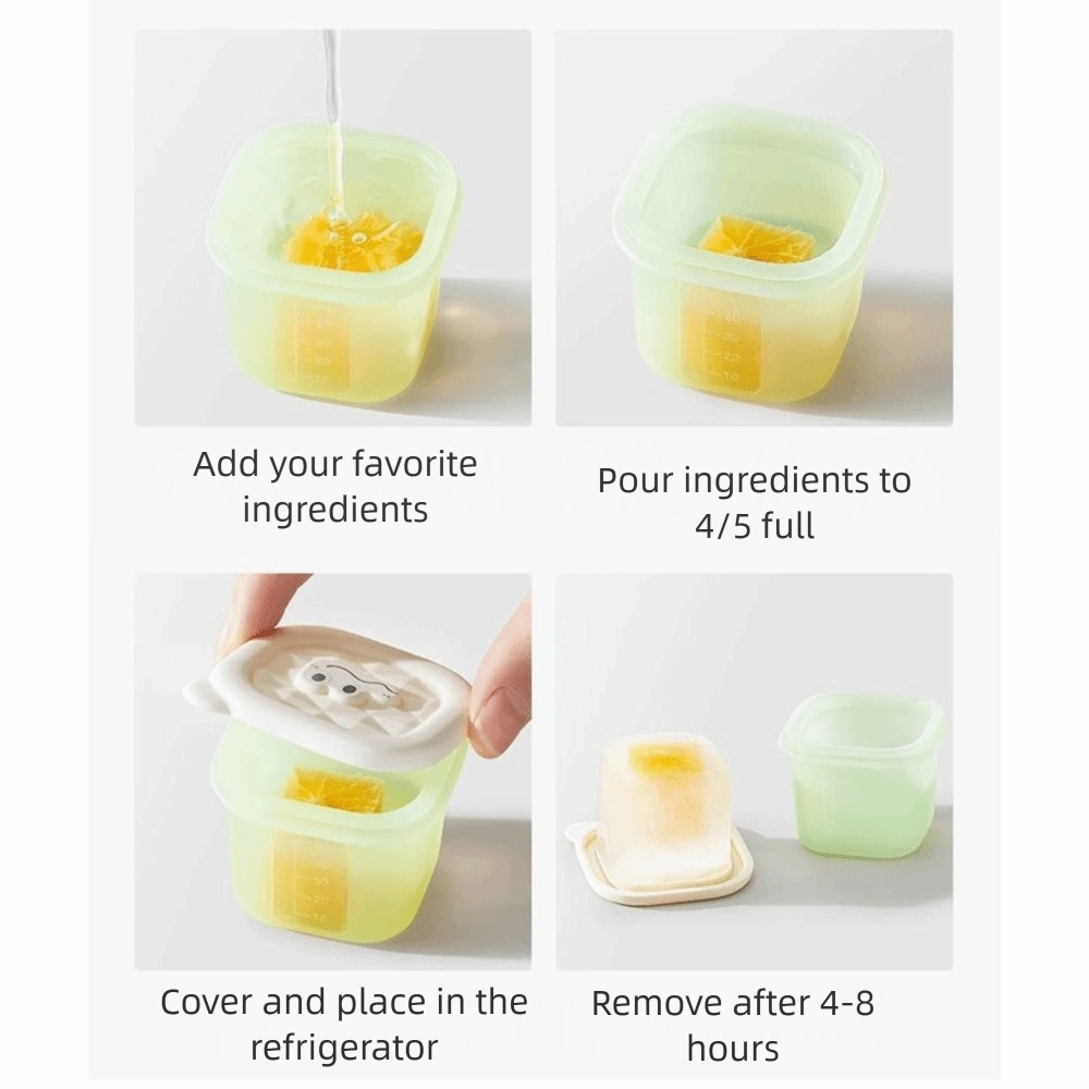 3/4/6 Grid Design Baby Food Fr - огляд і ціна Baby Food Freezer Tray