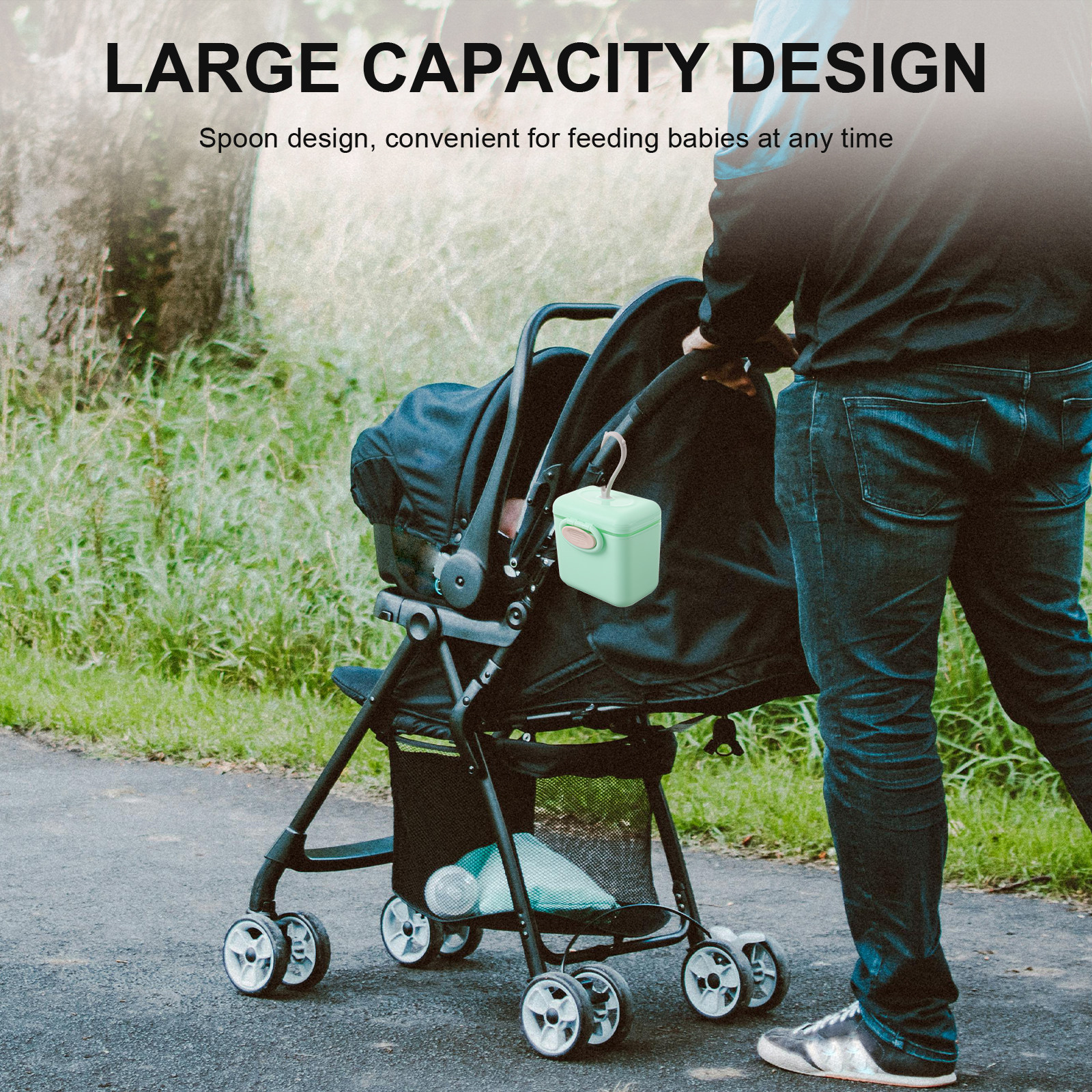Large Capacity Formula Storage - огляд і ціна Formula Dispenser Portable