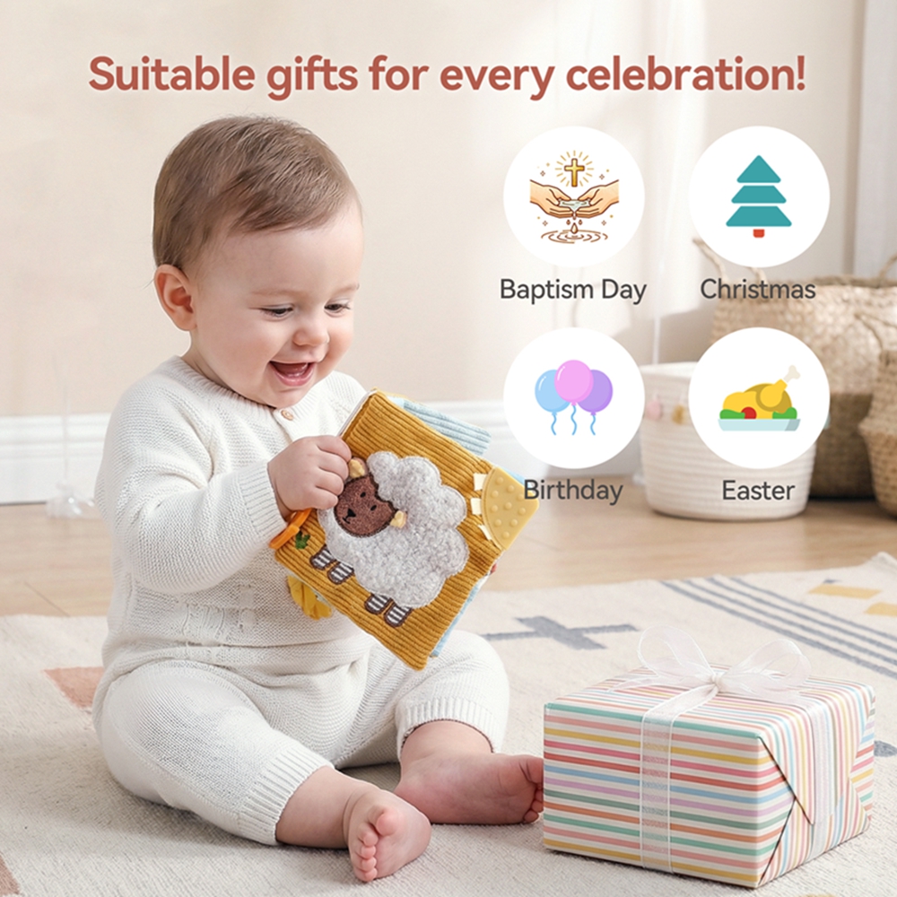Baby Early Learning Cloth Book - огляд і ціна Baby Food Book