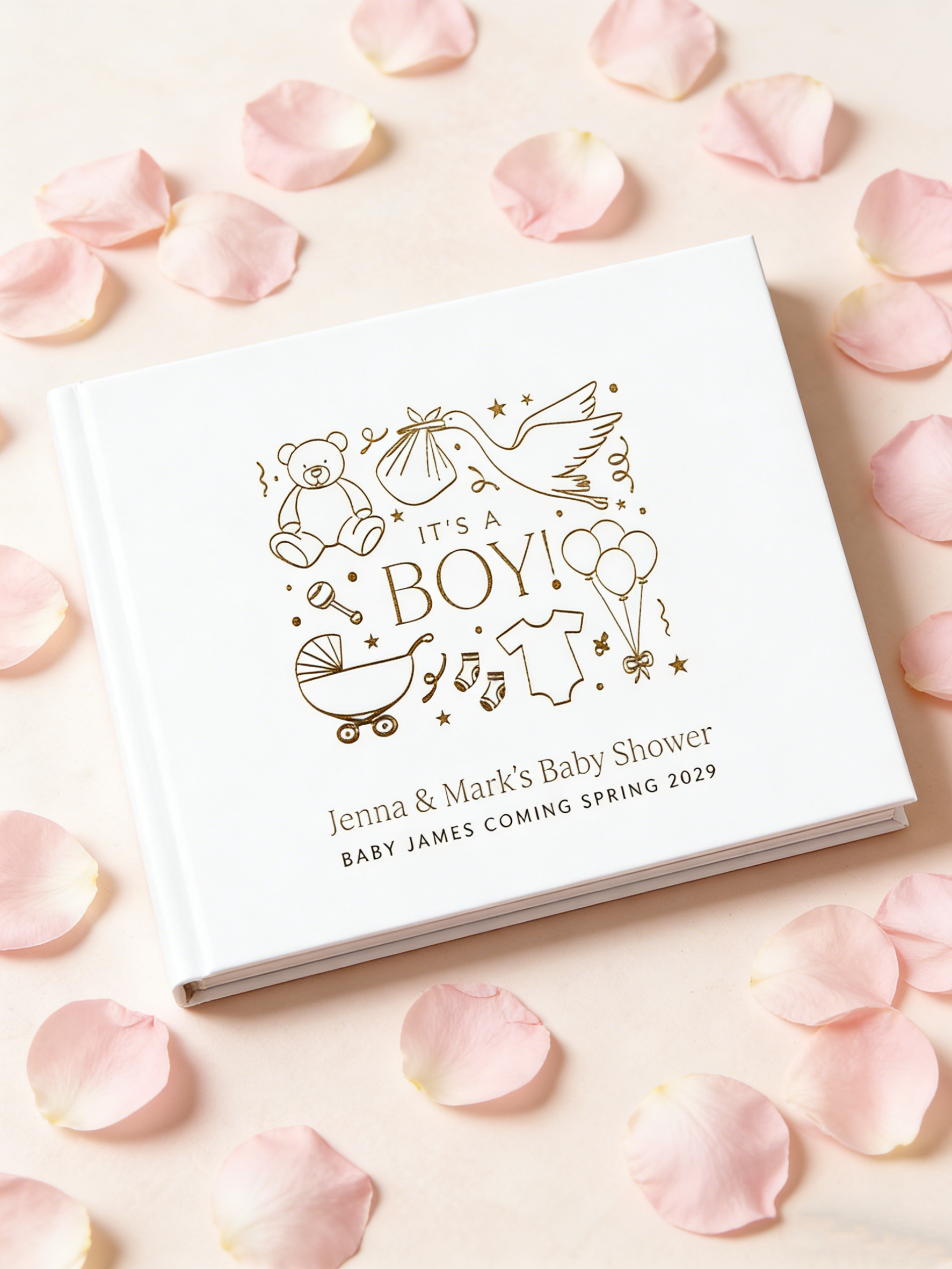 Baby Boy Baby Shower Guest Boo - огляд і ціна Baby Food Book
