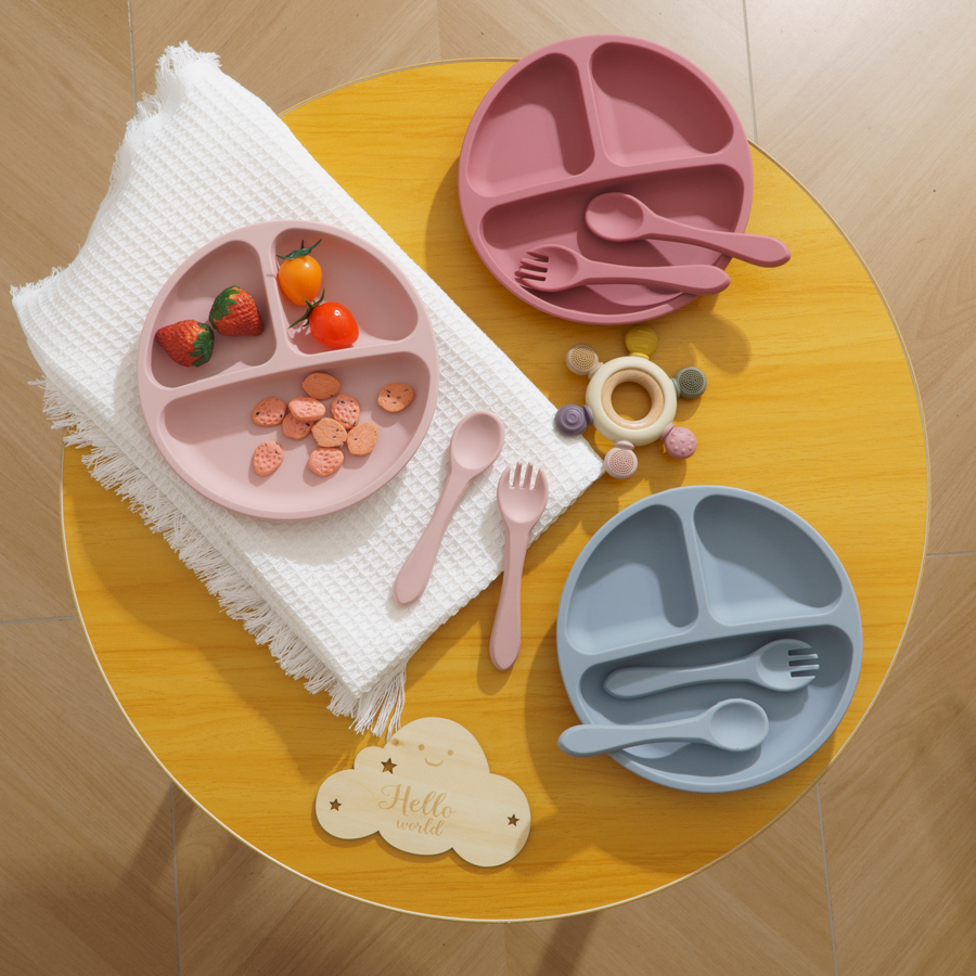 3PCS Children's Tableware Set  - огляд і ціна Baby Food Freezer Tray