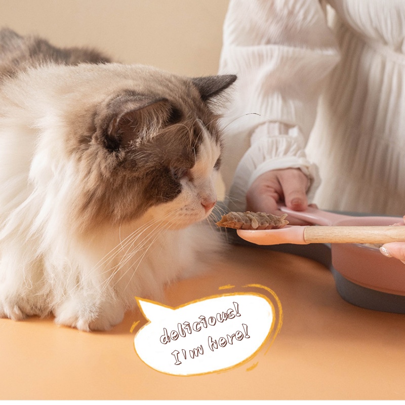 Pet Cat Canned Food Spoon, Woo - огляд і ціна Baby Food Kitten