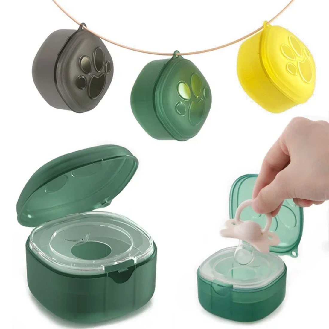 Food Grade Silicone Pacifier B - огляд і ціна Baby Food Storage