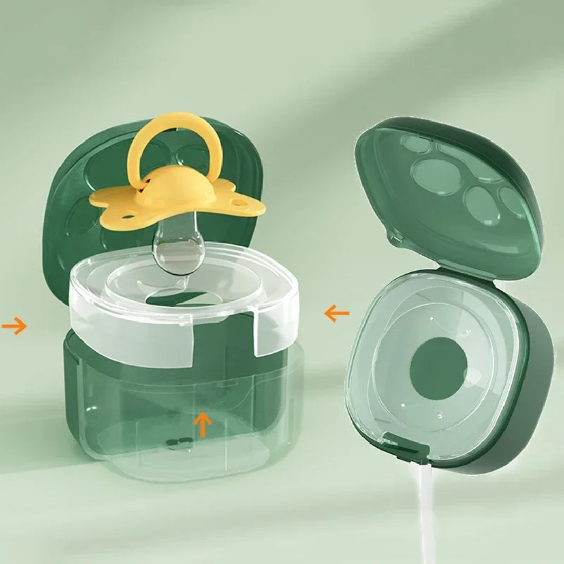 Food Grade Silicone Pacifier B - огляд і ціна Baby Food Storage