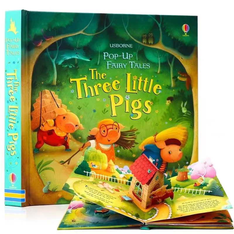 Usborne Pop-Up Three Little Pi - огляд і ціна Baby Food Book