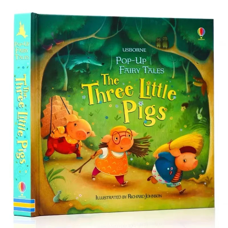 Usborne Pop-Up Three Little Pi - огляд і ціна Baby Food Book