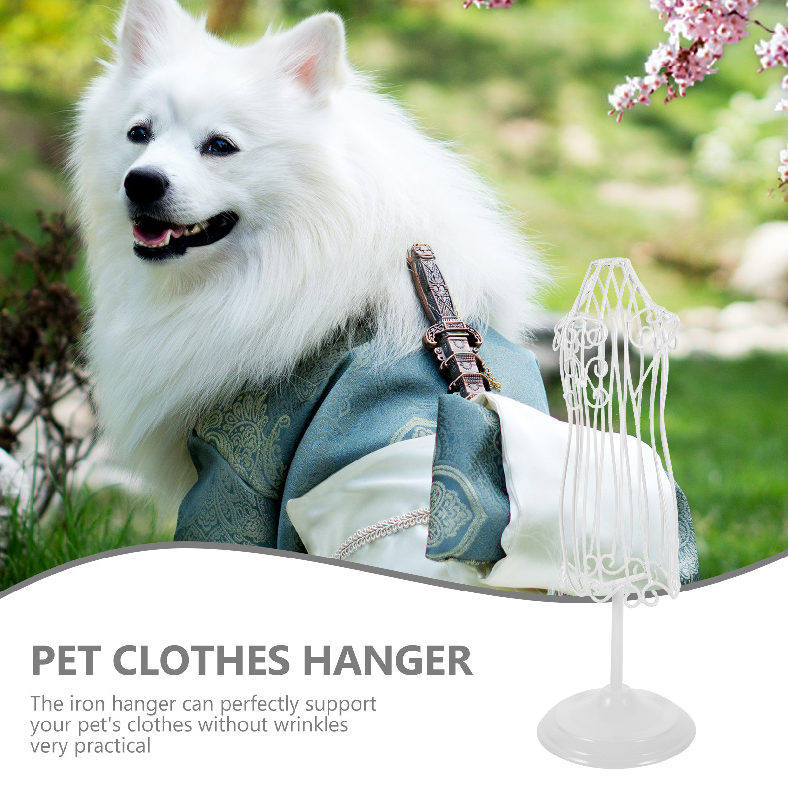Sturdy Iron Pet Coat Hanger Di - огляд і ціна Baby Food Kitten