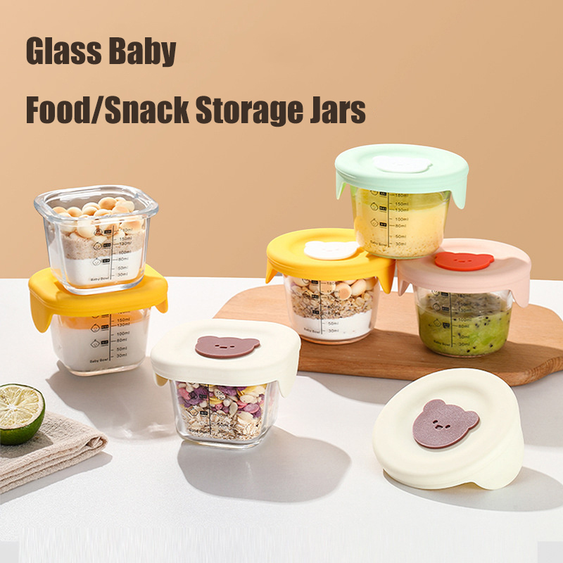 180ml Glass Baby Food Storage  - огляд і ціна Baby Food Glass Jars