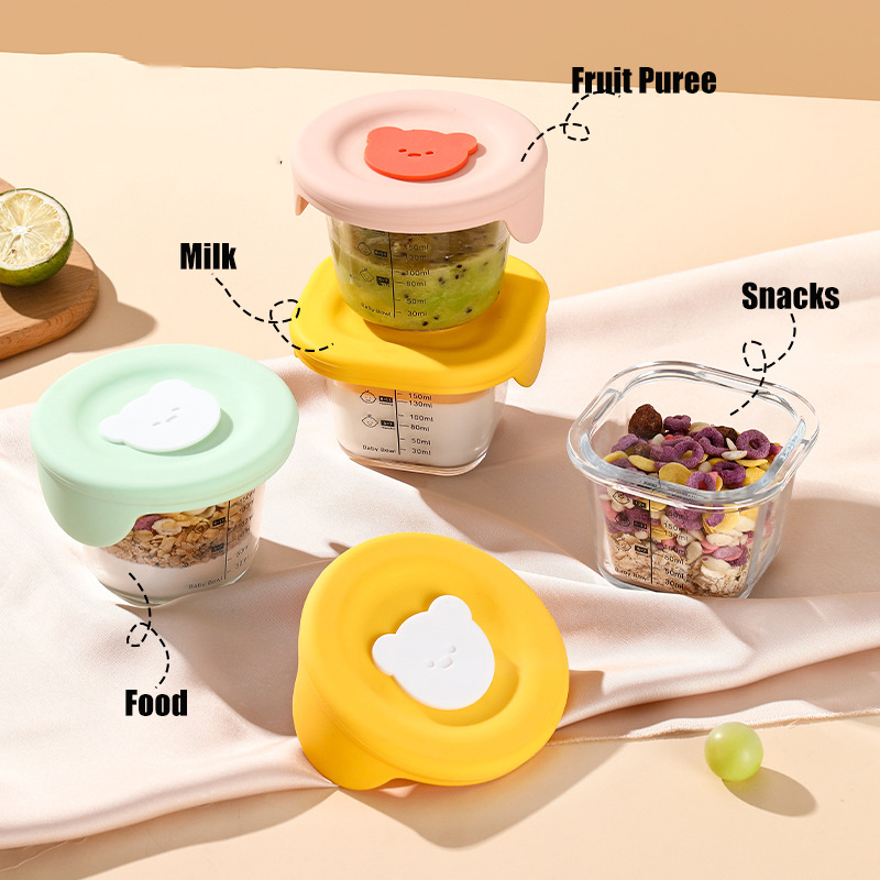 180ml Glass Baby Food Storage  - огляд і ціна Baby Food Glass Jars