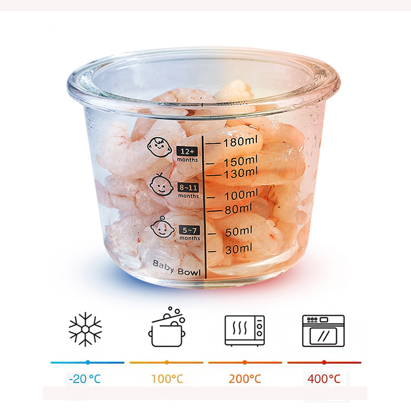 180ml Glass Baby Food Storage  - огляд і ціна Baby Food Glass Jars