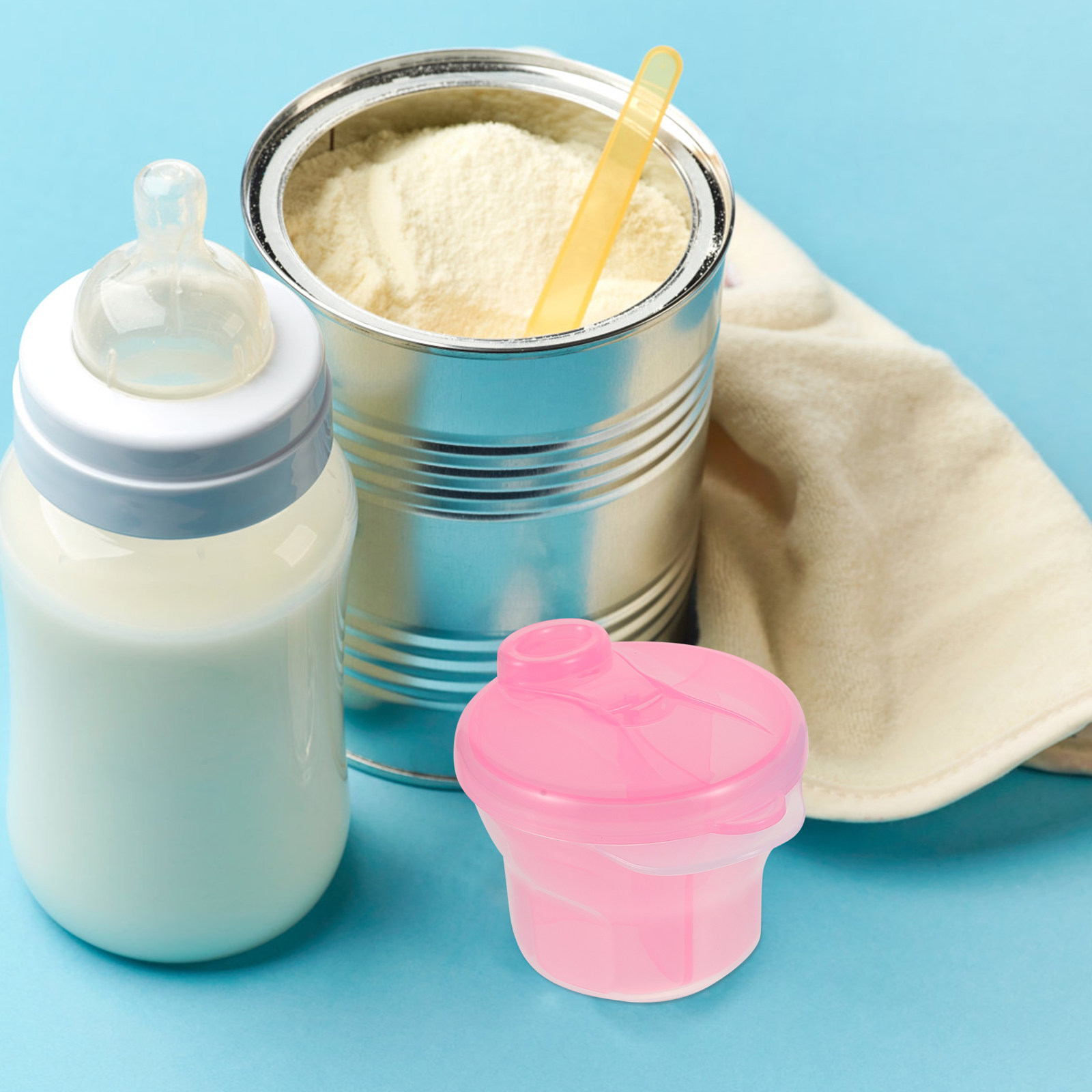 4Pcs Milk Powder Dispenser Rot - огляд і ціна Baby Food Storage