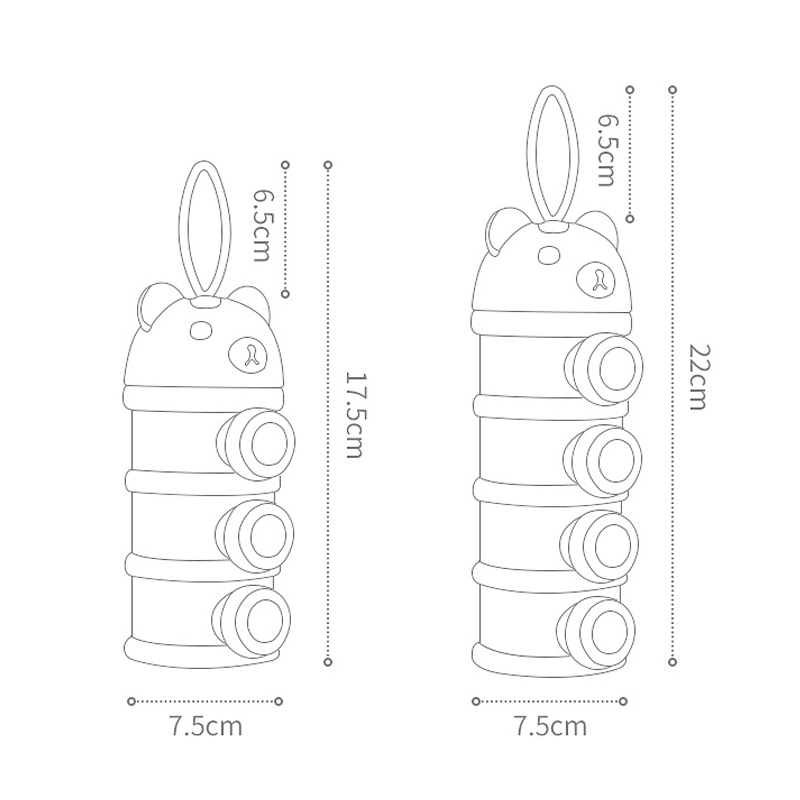 Storage Three/Four Tier Portab - огляд і ціна Baby Food Organizer