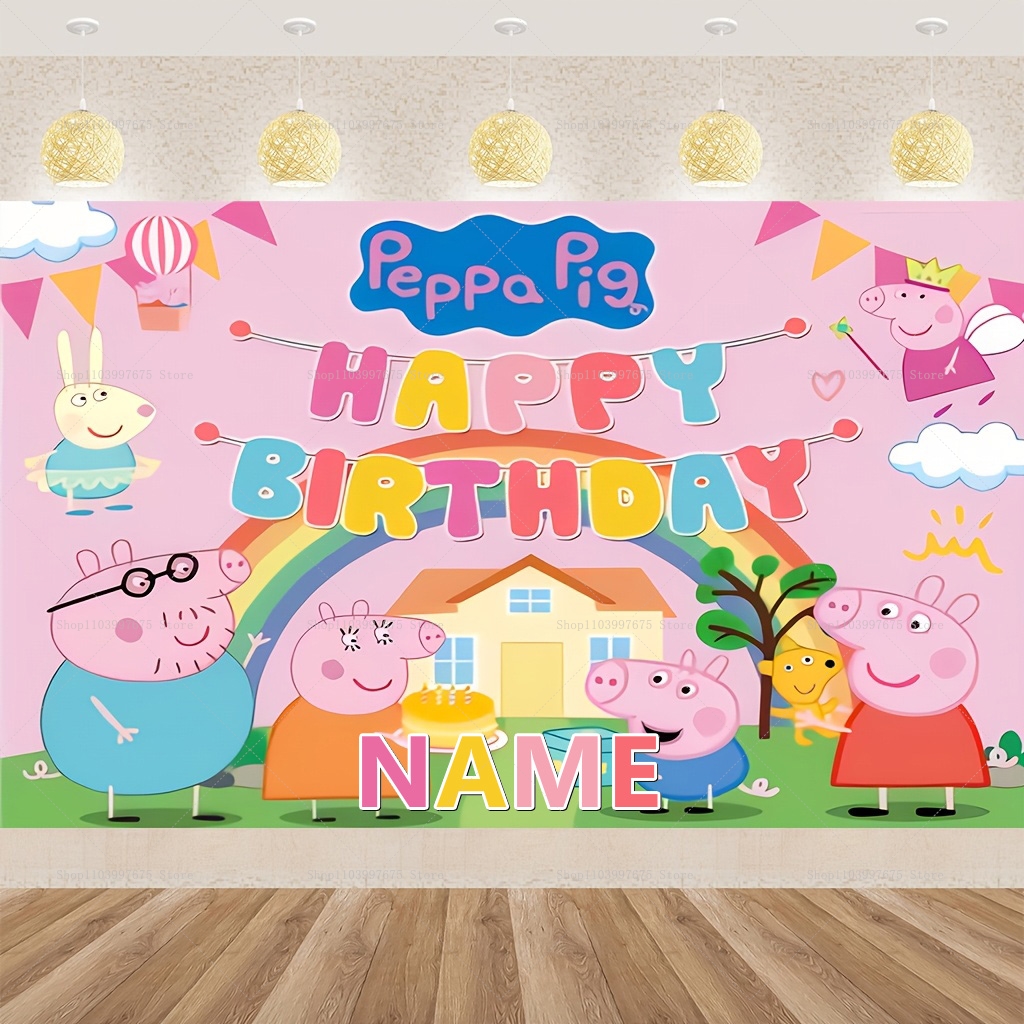 Custom Name Cartoon Peppa Pig  - огляд і ціна Baby Food Plan