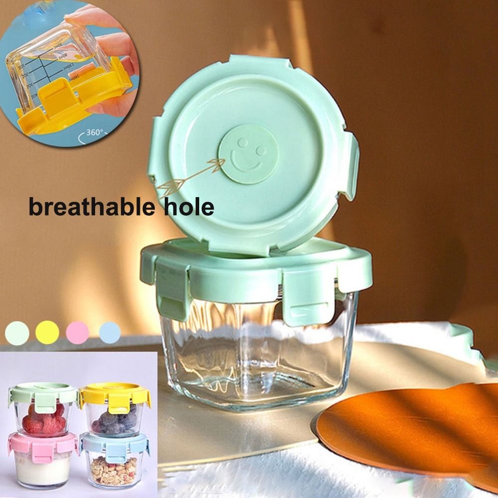 Fashion 170ml Food Storage Box - огляд і ціна Baby Food Glass Jars