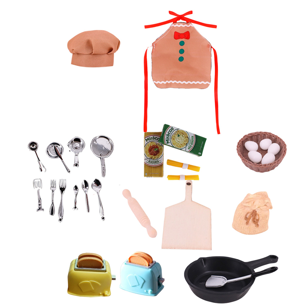 Pop Kitchenware Set Chef Hat A - огляд і ціна Baby Food Doll